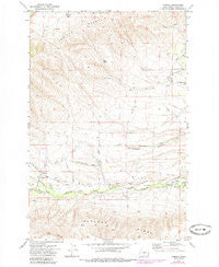 Tampico Washington Historical topographic map, 1:24000 scale, 7.5 X 7.5 Minute, Year 1971