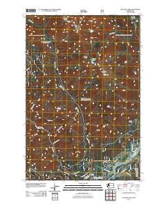 Tatoosh Lakes Washington Historical topographic map, 1:24000 scale, 7.5 X 7.5 Minute, Year 2011