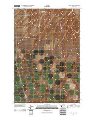 Taylor Canyon Washington Historical topographic map, 1:24000 scale, 7.5 X 7.5 Minute, Year 2011