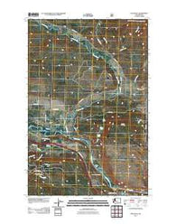 Teanaway Washington Historical topographic map, 1:24000 scale, 7.5 X 7.5 Minute, Year 2011