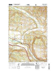 Teanaway Washington Current topographic map, 1:24000 scale, 7.5 X 7.5 Minute, Year 2014
