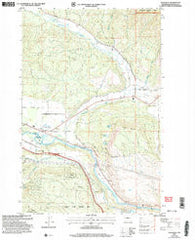 Teanaway Washington Historical topographic map, 1:24000 scale, 7.5 X 7.5 Minute, Year 2003