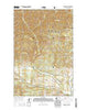 Teanaway Butte Washington Current topographic map, 1:24000 scale, 7.5 X 7.5 Minute, Year 2014
