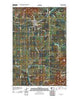 Tekoa Washington Historical topographic map, 1:24000 scale, 7.5 X 7.5 Minute, Year 2011