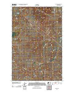 Telford Washington Historical topographic map, 1:24000 scale, 7.5 X 7.5 Minute, Year 2011