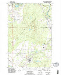 Tenalquot Prairie Washington Historical topographic map, 1:24000 scale, 7.5 X 7.5 Minute, Year 1990