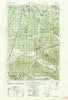 Tenino Washington Historical topographic map, 1:50000 scale, 15 X 15 Minute, Year 1964
