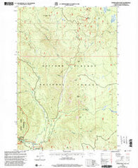 Termination Point Washington Historical topographic map, 1:24000 scale, 7.5 X 7.5 Minute, Year 1998