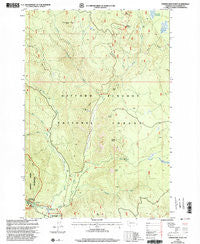 Termination Point Washington Historical topographic map, 1:24000 scale, 7.5 X 7.5 Minute, Year 1998