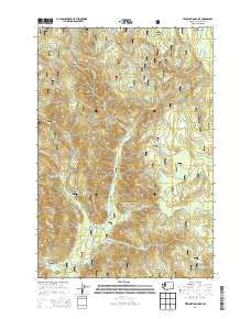 Termination Point Washington Current topographic map, 1:24000 scale, 7.5 X 7.5 Minute, Year 2014