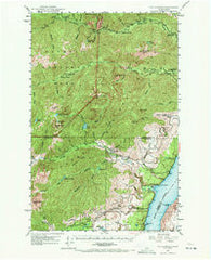 The Brothers Washington Historical topographic map, 1:62500 scale, 15 X 15 Minute, Year 1947