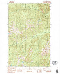 The Brothers Washington Historical topographic map, 1:24000 scale, 7.5 X 7.5 Minute, Year 1985