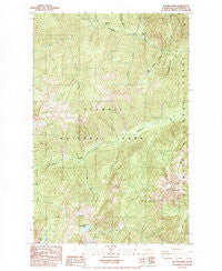 The Brothers Washington Historical topographic map, 1:24000 scale, 7.5 X 7.5 Minute, Year 1985