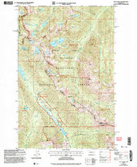 The Cradle Washington Historical topographic map, 1:24000 scale, 7.5 X 7.5 Minute, Year 2003