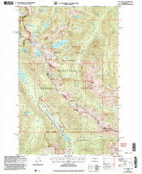 The Cradle Washington Historical topographic map, 1:24000 scale, 7.5 X 7.5 Minute, Year 2003