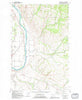 The Pothole Washington Historical topographic map, 1:24000 scale, 7.5 X 7.5 Minute, Year 1980