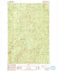 The Rockies Washington Historical topographic map, 1:24000 scale, 7.5 X 7.5 Minute, Year 1987