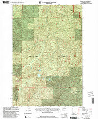 The Rockies Washington Historical topographic map, 1:24000 scale, 7.5 X 7.5 Minute, Year 1998