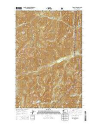 The Brothers Washington Current topographic map, 1:24000 scale, 7.5 X 7.5 Minute, Year 2014