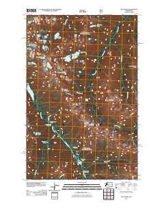 The Cradle Washington Historical topographic map, 1:24000 scale, 7.5 X 7.5 Minute, Year 2011