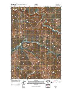 Thera Washington Historical topographic map, 1:24000 scale, 7.5 X 7.5 Minute, Year 2011