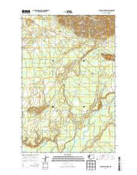 Thimble Mountain Washington Current topographic map, 1:24000 scale, 7.5 X 7.5 Minute, Year 2014