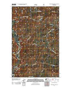Thirteenmile Creek Washington Historical topographic map, 1:24000 scale, 7.5 X 7.5 Minute, Year 2011