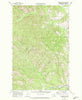 Thompson Ridge Washington Historical topographic map, 1:24000 scale, 7.5 X 7.5 Minute, Year 1969