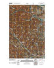 Thompson Ridge Washington Historical topographic map, 1:24000 scale, 7.5 X 7.5 Minute, Year 2011
