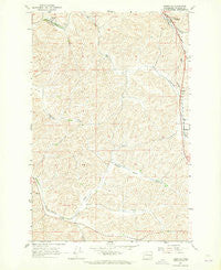 Thornton Washington Historical topographic map, 1:24000 scale, 7.5 X 7.5 Minute, Year 1964