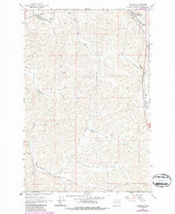 Thornton Washington Historical topographic map, 1:24000 scale, 7.5 X 7.5 Minute, Year 1964