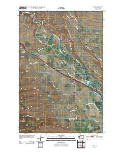 Thorp Washington Historical topographic map, 1:24000 scale, 7.5 X 7.5 Minute, Year 2011