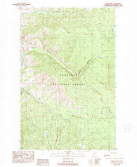 Thrapp Mtn Washington Historical topographic map, 1:24000 scale, 7.5 X 7.5 Minute, Year 1989