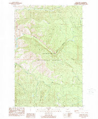 Thrapp Mtn Washington Historical topographic map, 1:24000 scale, 7.5 X 7.5 Minute, Year 1989