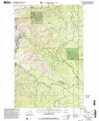 Thrapp Mtn Washington Historical topographic map, 1:24000 scale, 7.5 X 7.5 Minute, Year 2001