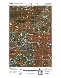 Tieton Basin Washington Historical topographic map, 1:24000 scale, 7.5 X 7.5 Minute, Year 2011