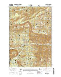 Tieton Basin Washington Current topographic map, 1:24000 scale, 7.5 X 7.5 Minute, Year 2014