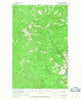 Tiffany Mountain Washington Historical topographic map, 1:62500 scale, 15 X 15 Minute, Year 1956