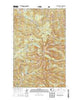 Tiffany Mountain Washington Current topographic map, 1:24000 scale, 7.5 X 7.5 Minute, Year 2014
