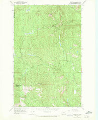 Timber Mtn. Washington Historical topographic map, 1:24000 scale, 7.5 X 7.5 Minute, Year 1967