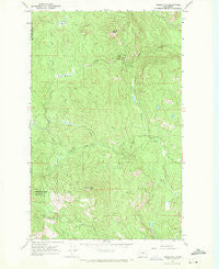 Timber Mtn. Washington Historical topographic map, 1:24000 scale, 7.5 X 7.5 Minute, Year 1967