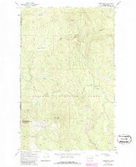 Timber Mtn. Washington Historical topographic map, 1:24000 scale, 7.5 X 7.5 Minute, Year 1967