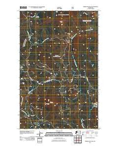 Timber Mountain Washington Historical topographic map, 1:24000 scale, 7.5 X 7.5 Minute, Year 2011