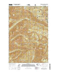 Timberwolf Mountain Washington Current topographic map, 1:24000 scale, 7.5 X 7.5 Minute, Year 2014