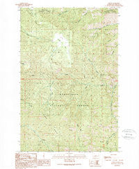 Tiptop Washington Historical topographic map, 1:24000 scale, 7.5 X 7.5 Minute, Year 1989