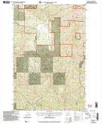 Tiptop Washington Historical topographic map, 1:24000 scale, 7.5 X 7.5 Minute, Year 2003