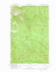 Togo Mountain Washington Historical topographic map, 1:62500 scale, 15 X 15 Minute, Year 1948