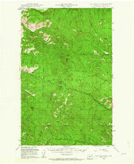 Togo Mountain Washington Historical topographic map, 1:62500 scale, 15 X 15 Minute, Year 1948