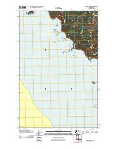 Toleak Point Washington Historical topographic map, 1:24000 scale, 7.5 X 7.5 Minute, Year 2011