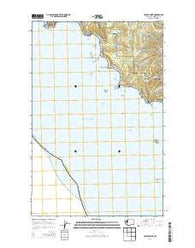 Toleak Point Washington Current topographic map, 1:24000 scale, 7.5 X 7.5 Minute, Year 2014